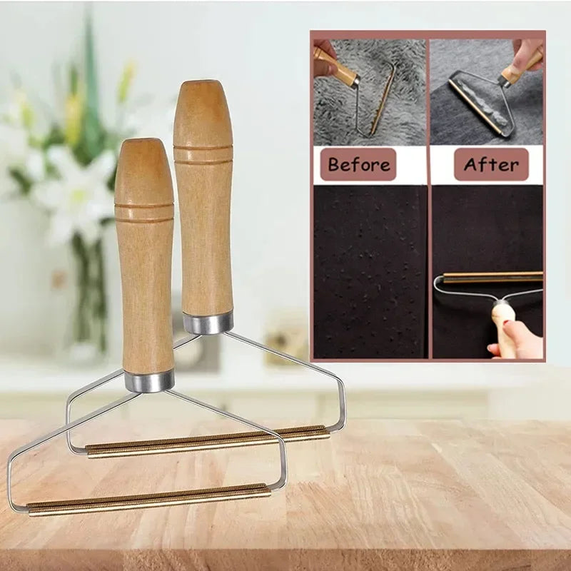 Manual Lint & Pet Hair Remover – Fabric Shaver Tool